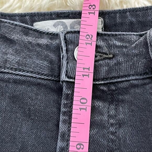 Free People We the Free Faded Black High Waist Button Fly Jeans 28 - Picture 9 of 9